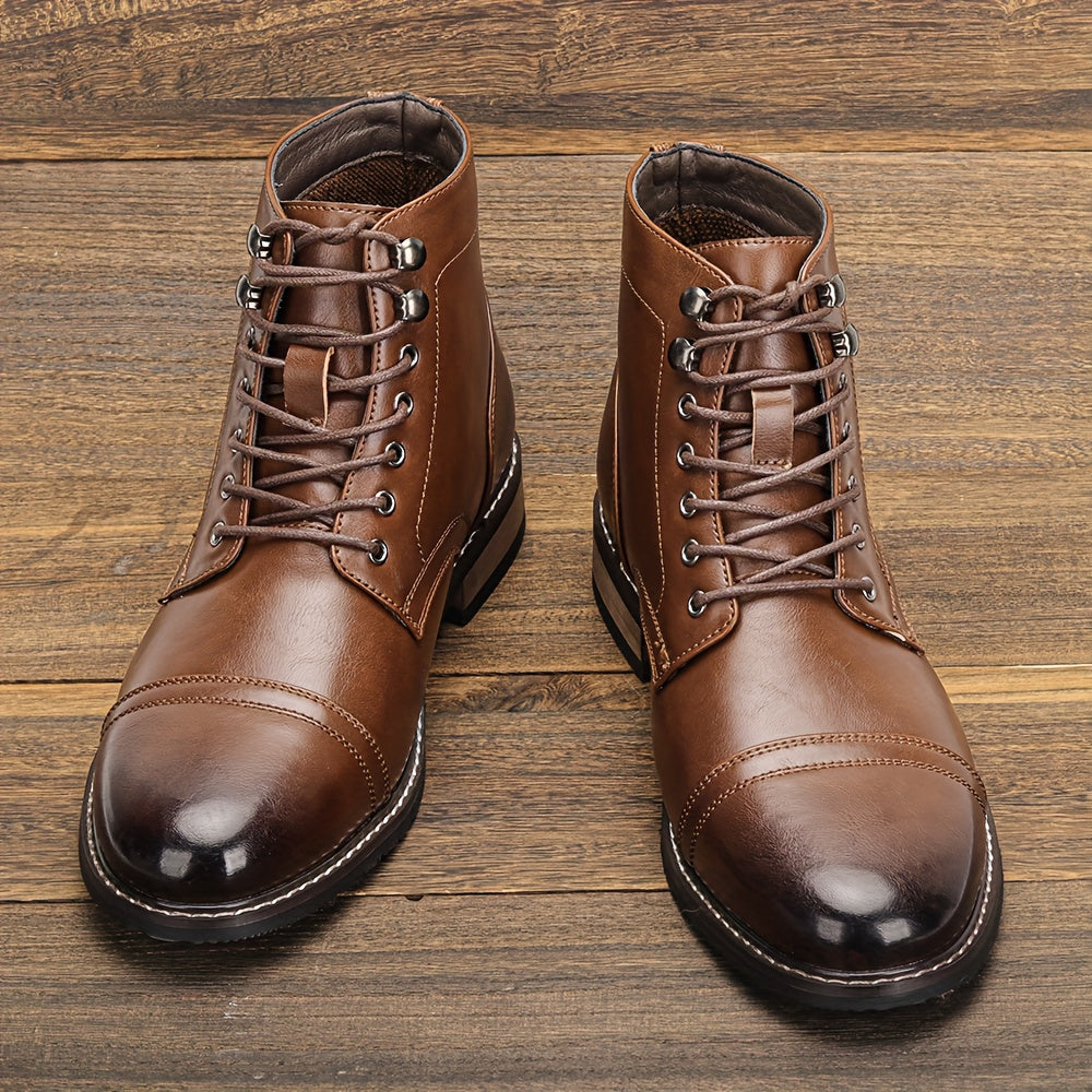 Rivoli | Classic Leather Derby Boots
