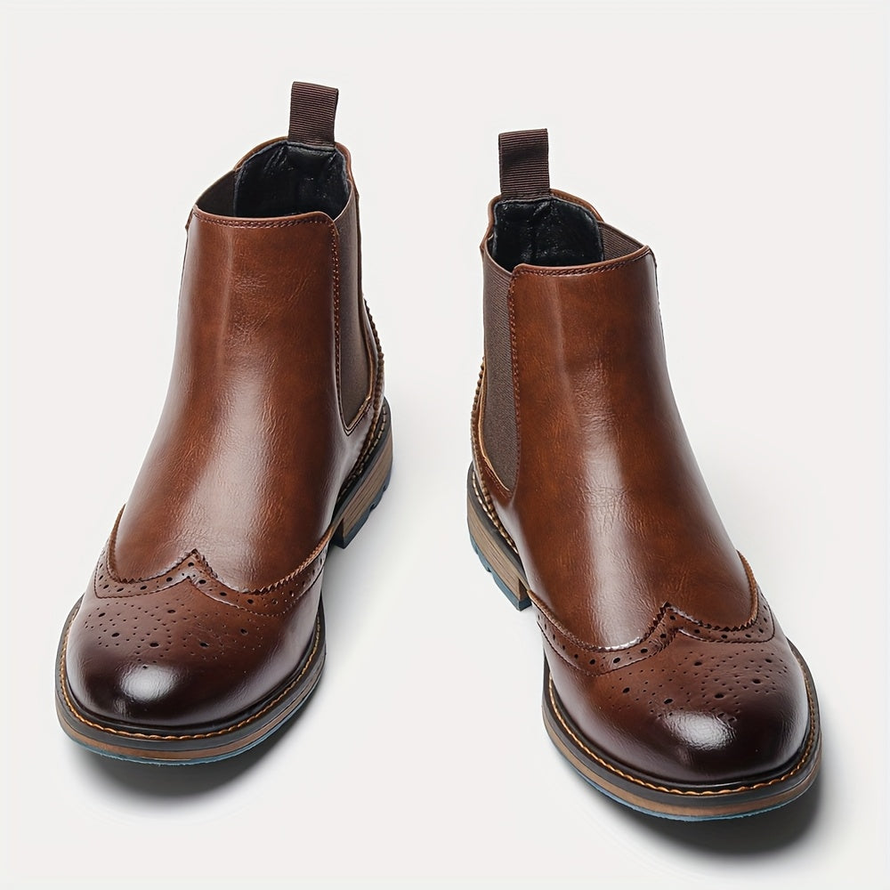 Serento | Classic Leather Chelsea Boots
