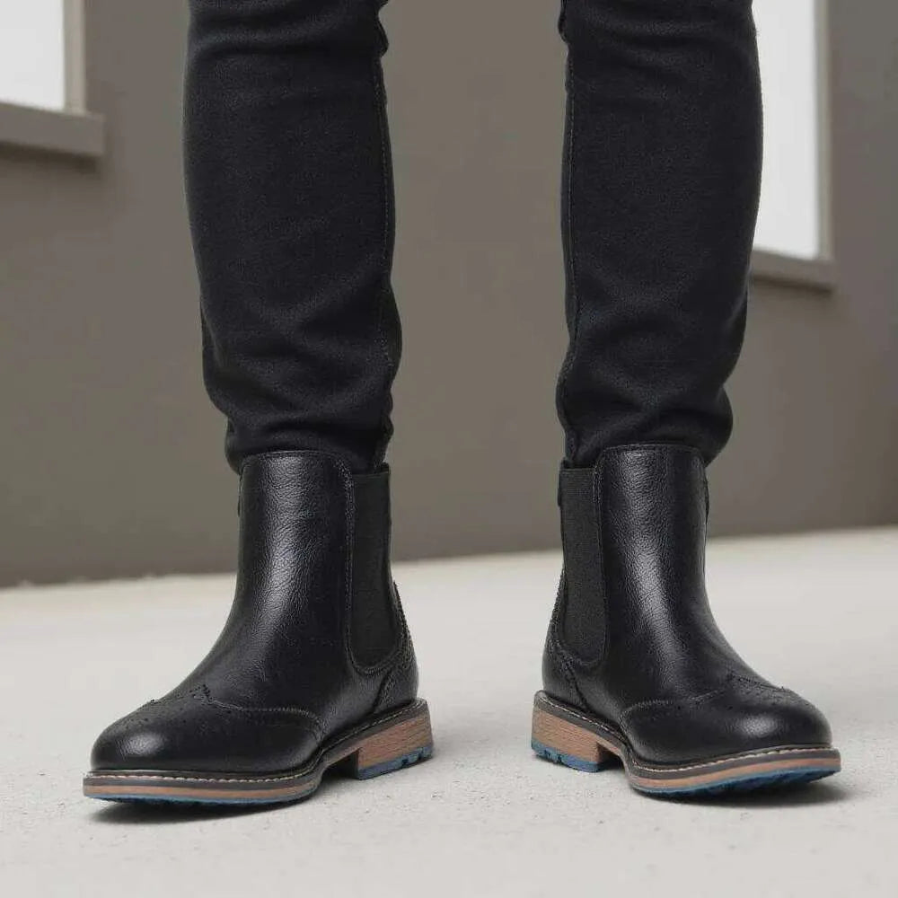 Serento | Classic Leather Chelsea Boots
