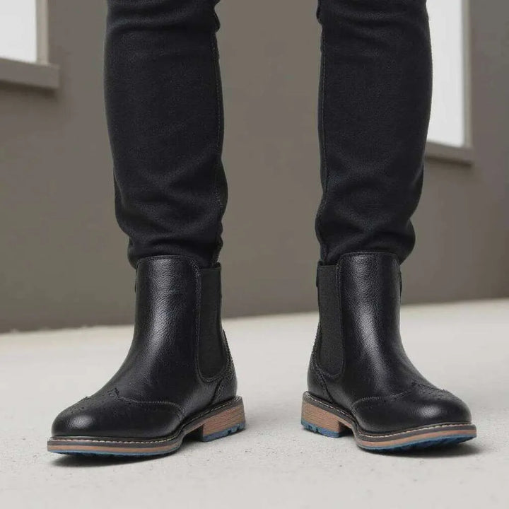 Serento | Classic Leather Chelsea Boots