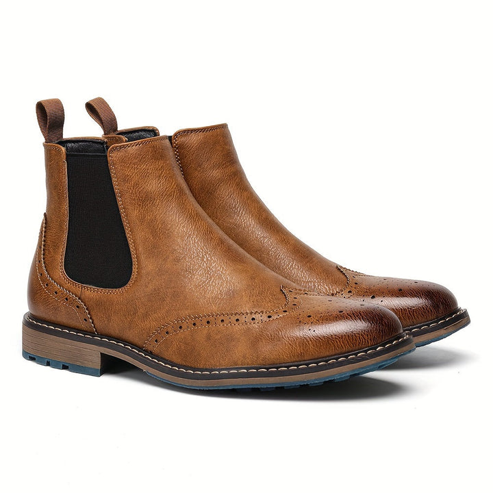 Serento | Classic Leather Chelsea Boots