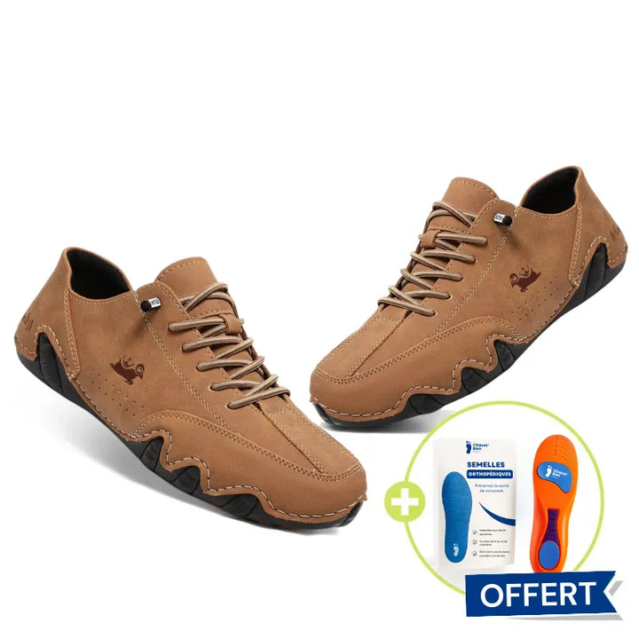 Valdena | Rugged Leather Utility Boots
