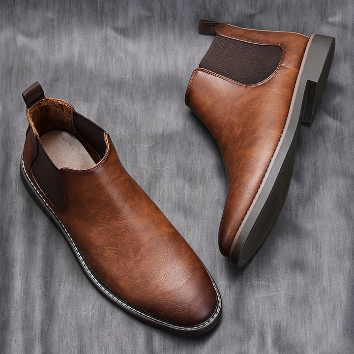 Varedo | Leather Chelsea Boots