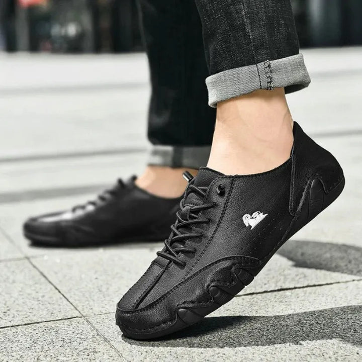 Valdena | Rugged Leather Utility Boots