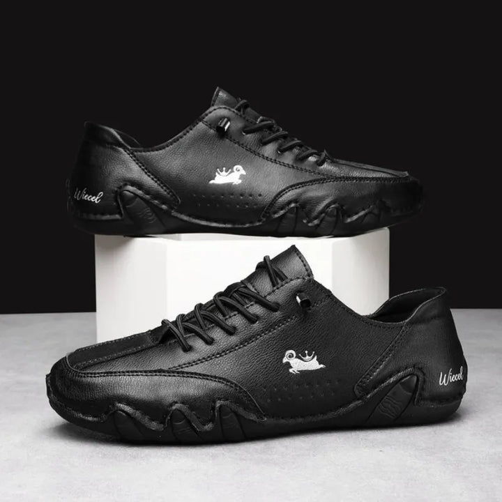 Valdena | Rugged Leather Utility Boots