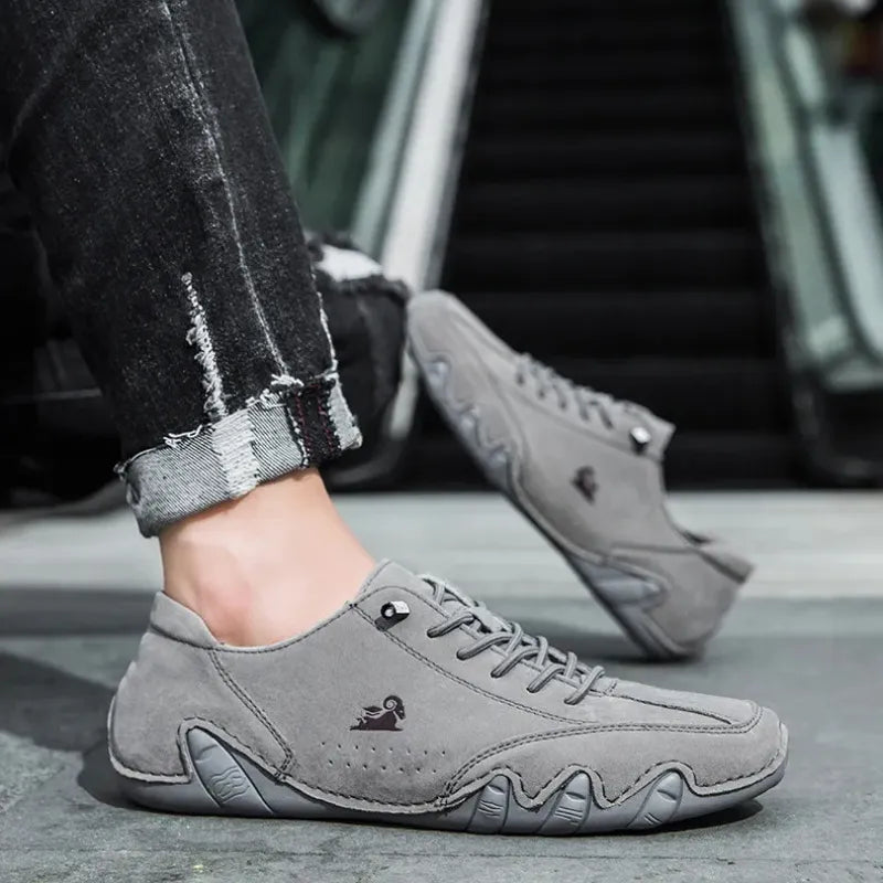 Valdena | Rugged Leather Utility Boots