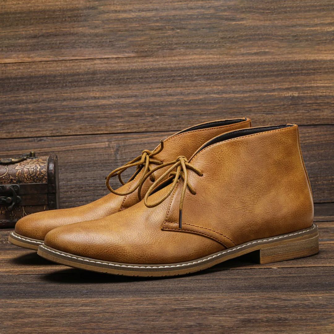 Renzo | Leather Chukka Boots