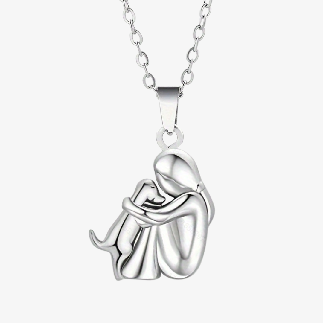 Aroha Paws Pendant Necklace for Dog Lovers
