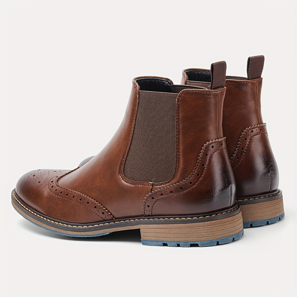 Serento | Classic Leather Chelsea Boots