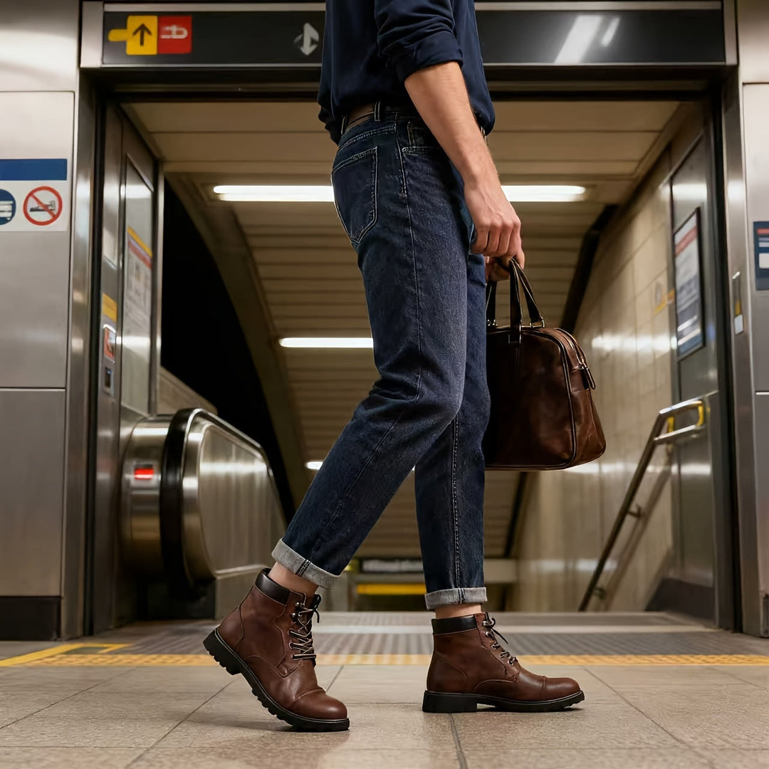 Belluno | Timeless Leather Ankle Boots
