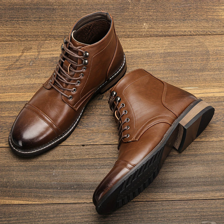 Rivoli | Classic Leather Derby Boots