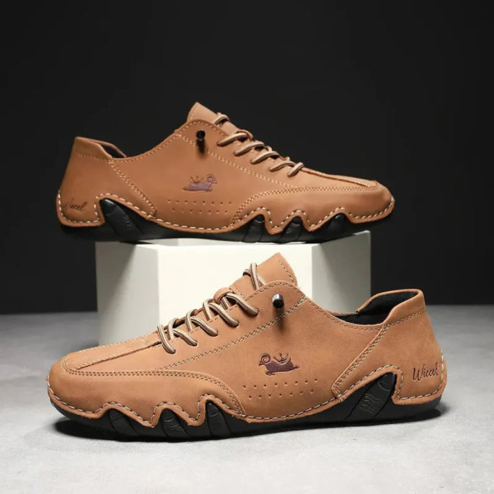 Valdena | Rugged Leather Utility Boots