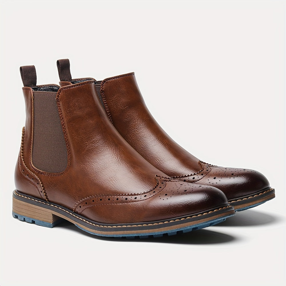 Serento | Classic Leather Chelsea Boots
