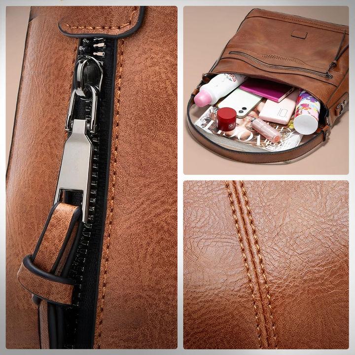 Liora | Retro Elegance Crossbody Satchel