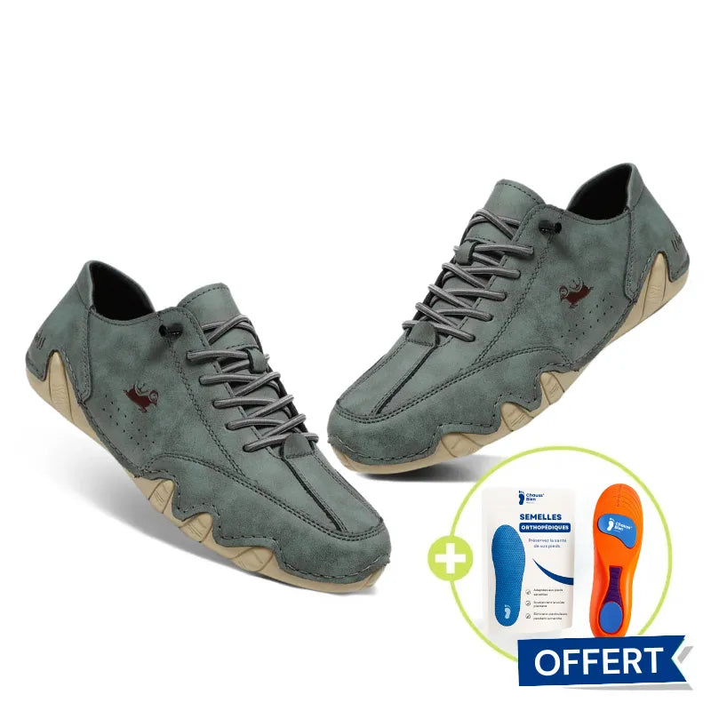 Valdena | Rugged Leather Utility Boots