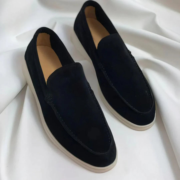 Velmoro | Elegant Suede Loafers
