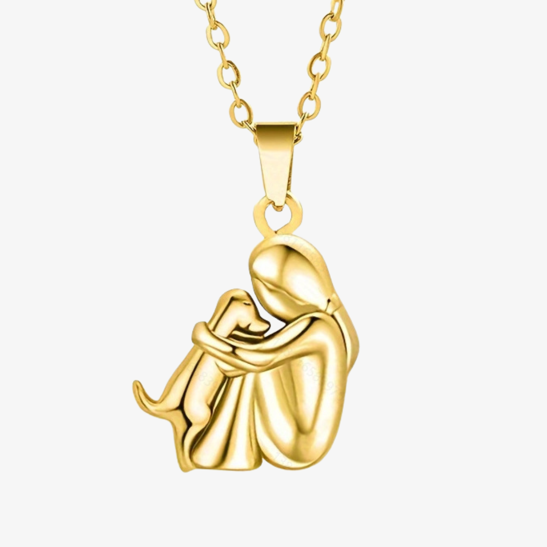 Aroha Paws Pendant Necklace for Dog Lovers