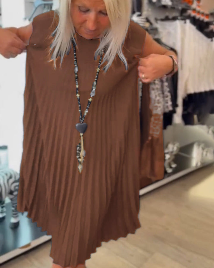 Eline | Casual Dress with Round Neckline
