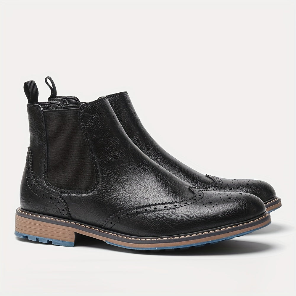 Serento | Classic Leather Chelsea Boots