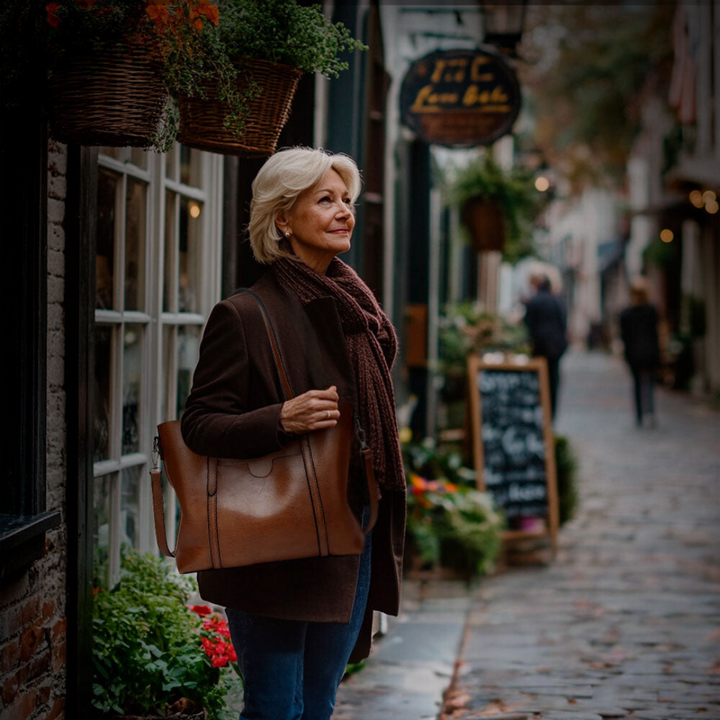 Anetra | Vintage Luxe Shoulder Bag