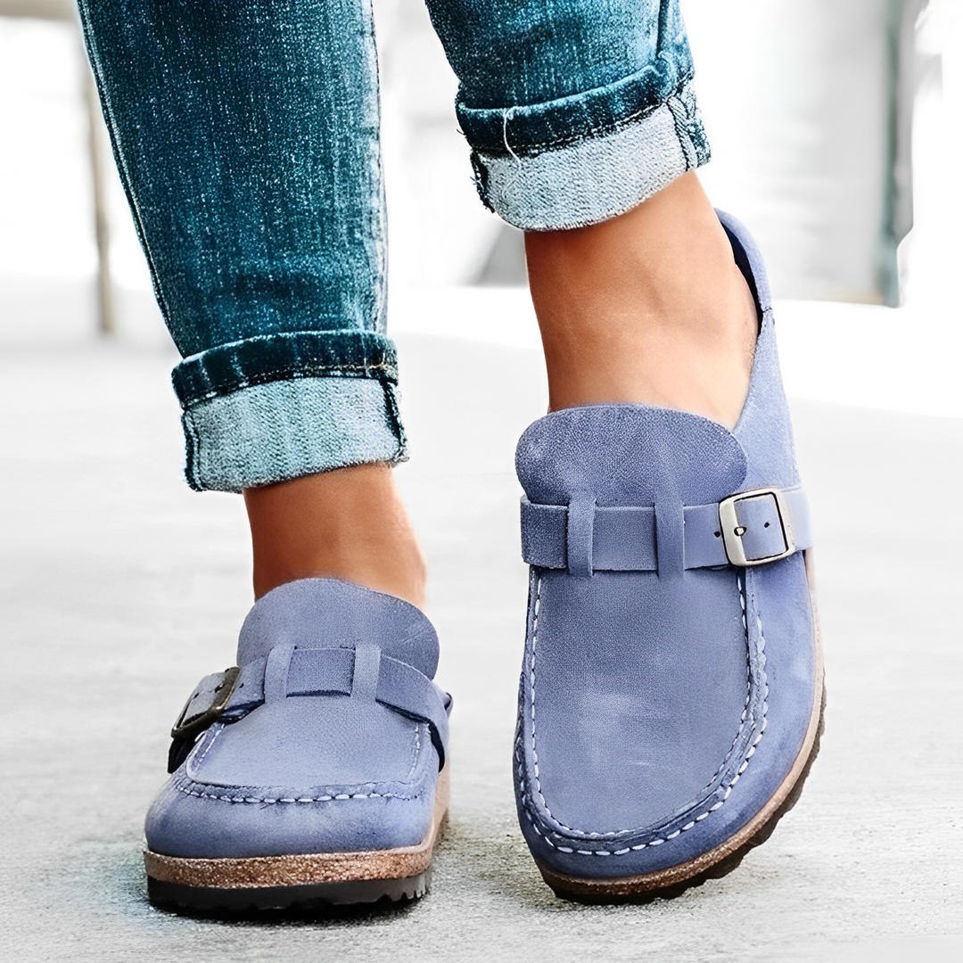 Mariah | Ortho Comfort Leather Mules