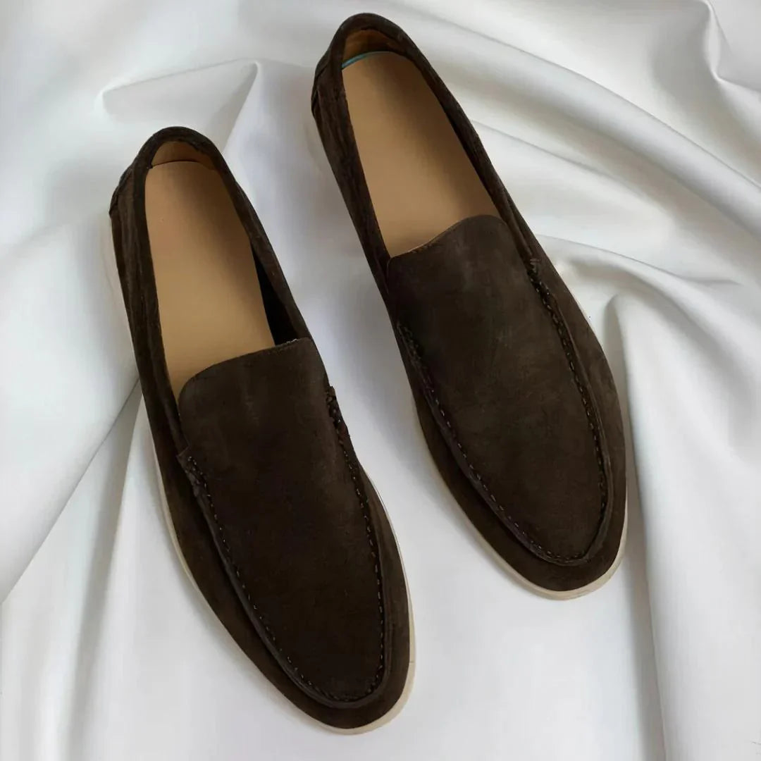 Velmoro | Elegant Suede Loafers