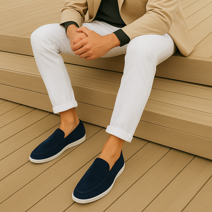 Velmoro | Elegant Suede Loafers