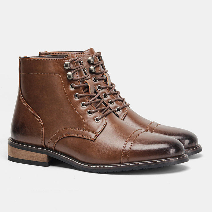 Rivoli | Classic Leather Derby Boots