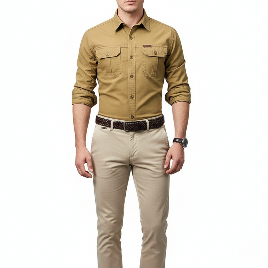 Theodor | Long Sleeve Casual Shirt