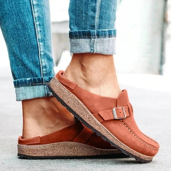 Mariah | Ortho Comfort Leather Mules