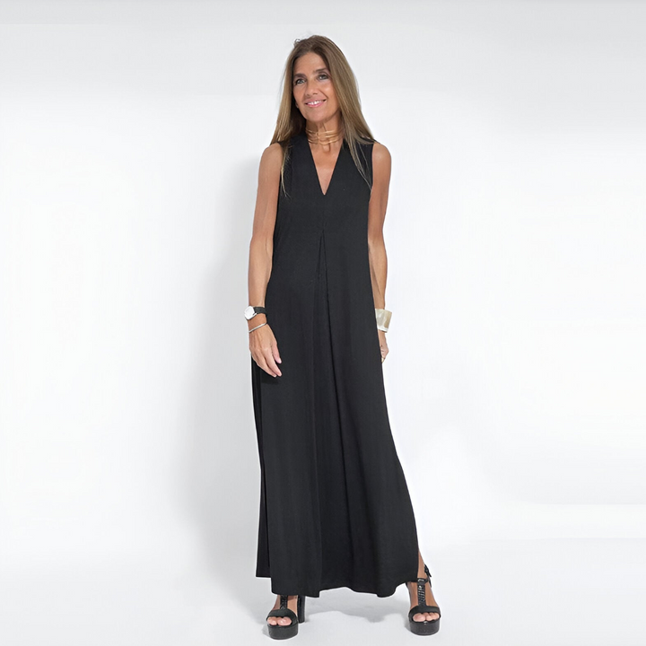 Elise | Elegant Maxi Dress & Cardigan Set