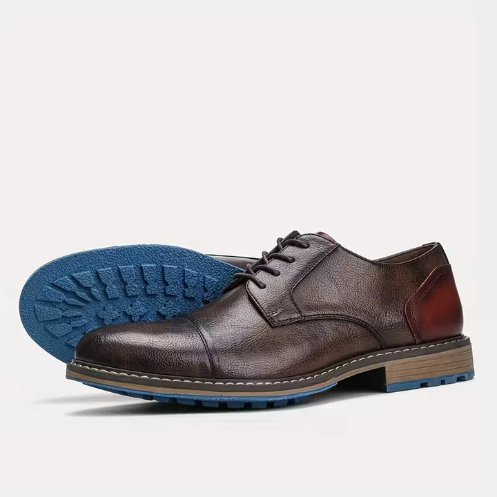 Arezzo | Refined Leather Derby Shoes