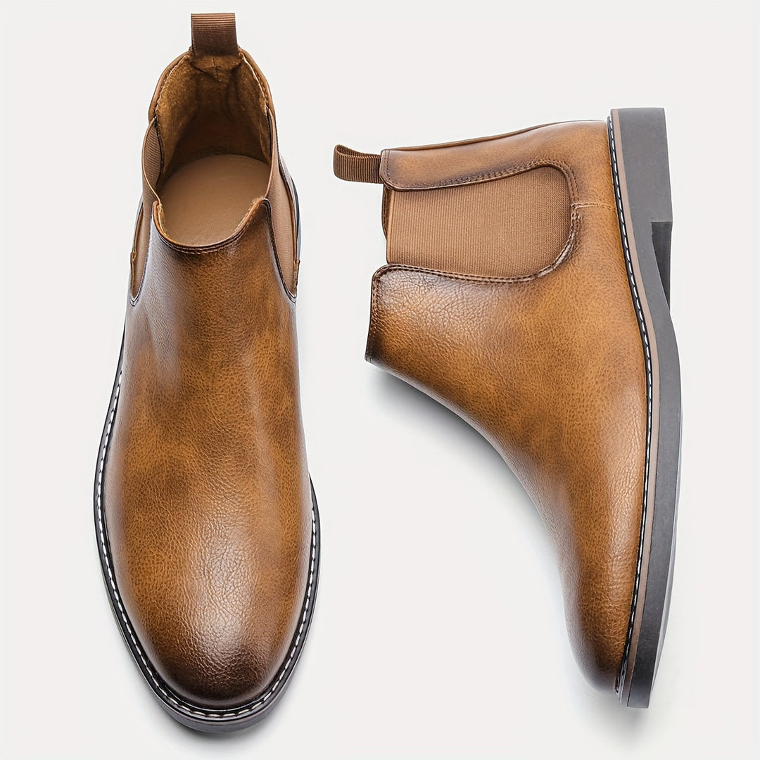 Varedo | Leather Chelsea Boots