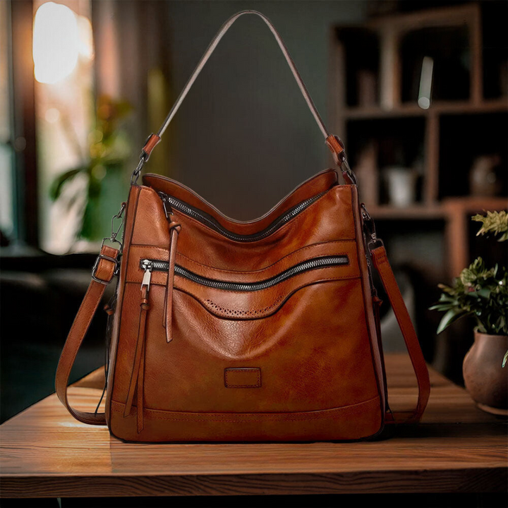Liora | Retro Elegance Crossbody Satchel