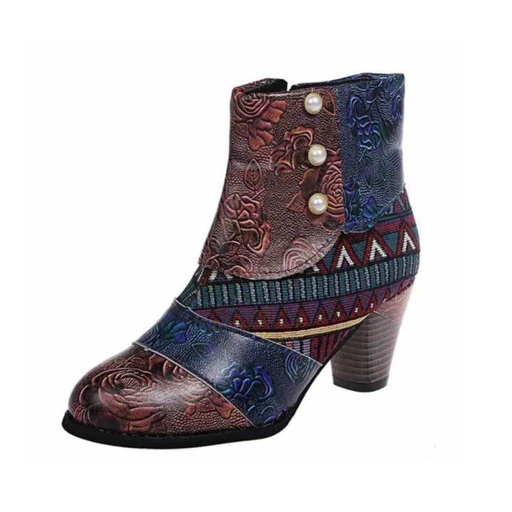 Rosy | Waterproof Retro Boots