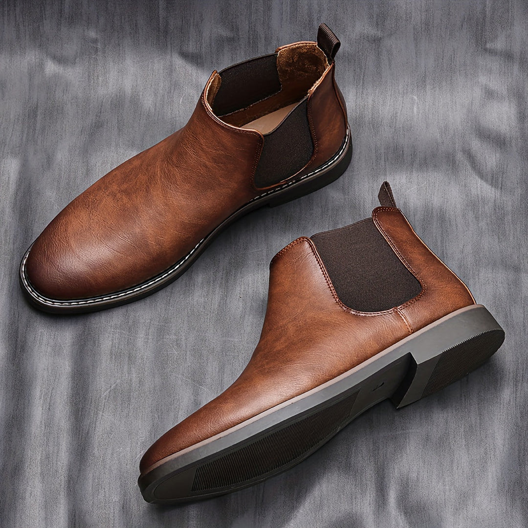 Varedo | Leather Chelsea Boots