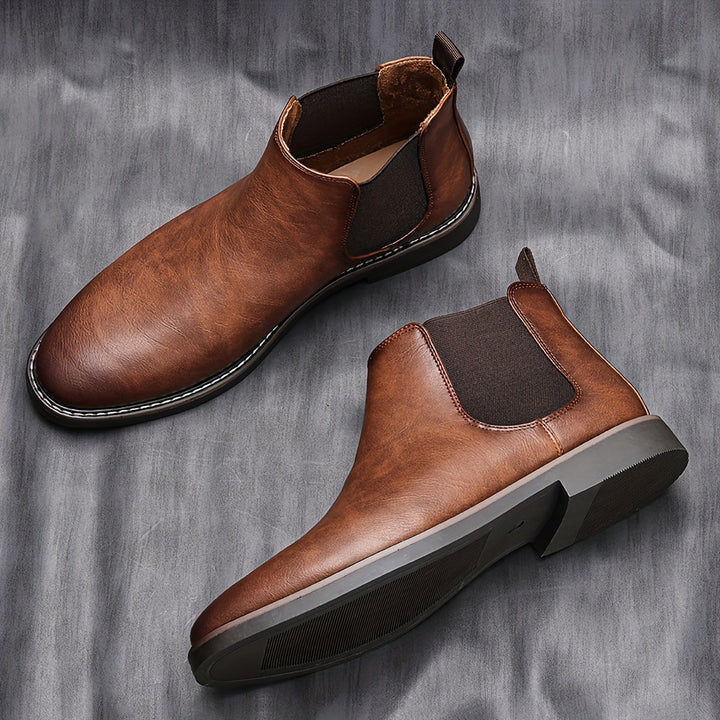 Varedo | Leather Chelsea Boots