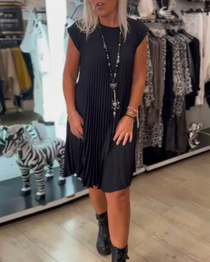 Eline | Casual Dress with Round Neckline
