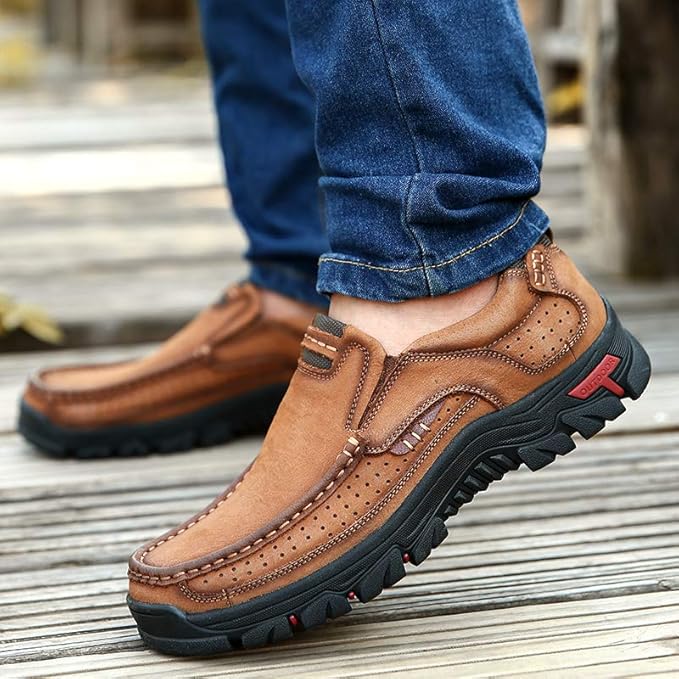 Rivaro | Heritage Leather Walking Loafers