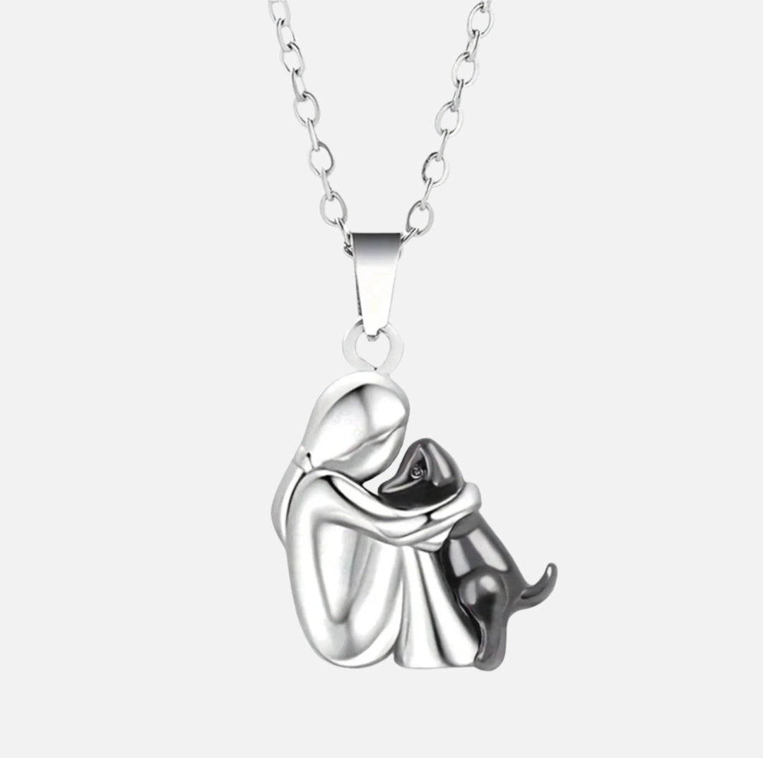 Aroha Paws Pendant Necklace for Dog Lovers