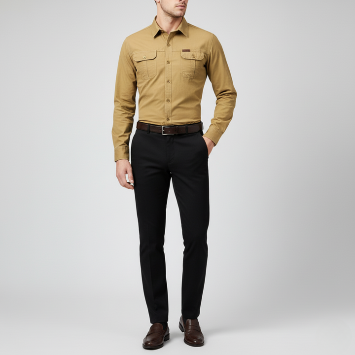 Theodor | Long Sleeve Casual Shirt