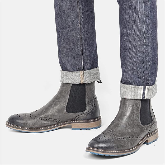 Serento | Classic Leather Chelsea Boots