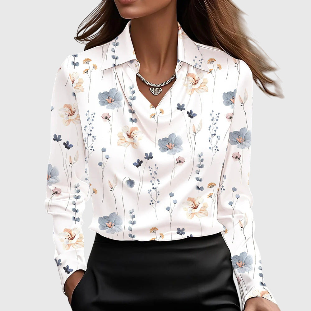 Avenelle | Silk Drape Blouse
