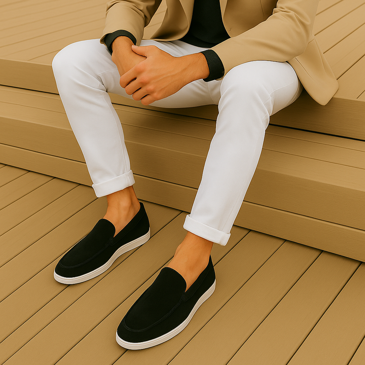 Velmoro | Elegant Suede Loafers