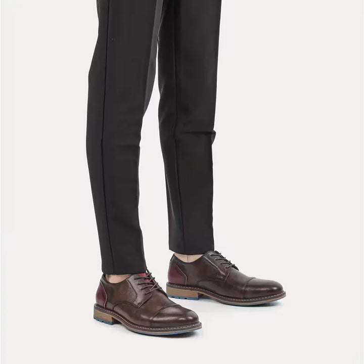 Arezzo | Refined Leather Derby Shoes