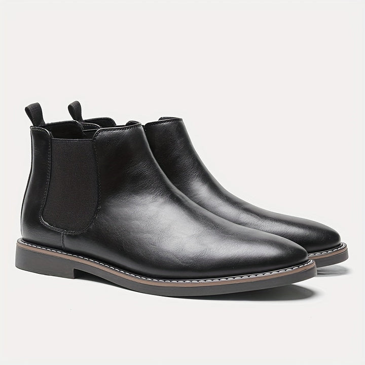 Varedo | Leather Chelsea Boots