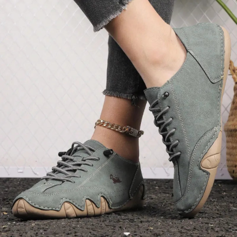Valdena | Rugged Leather Utility Boots