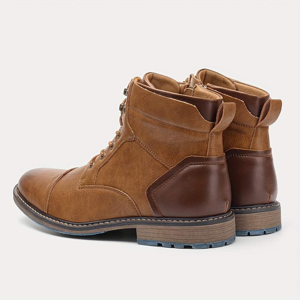 Novaro | Everyday Leather Zip Boots
