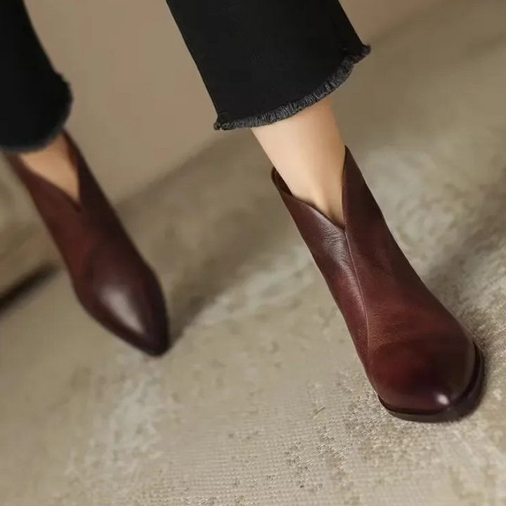 Michelle | Essential Leather Ankle Boots