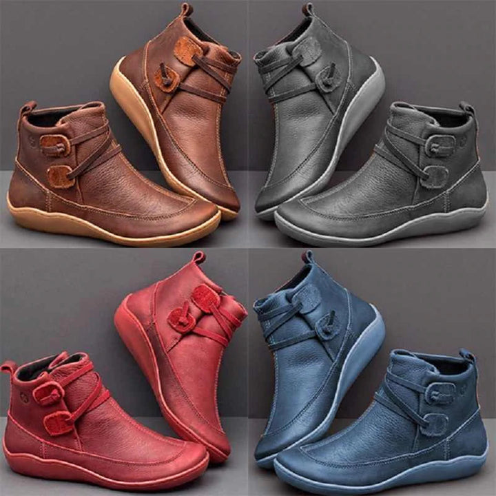 Tiana | Soft Ortho Vegan Leather Boots